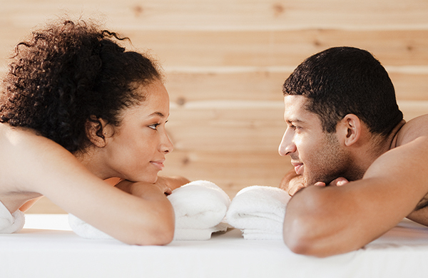 couples massage is one of the two massage therapists.Then both are enjoy massage but lying on seperate beds.